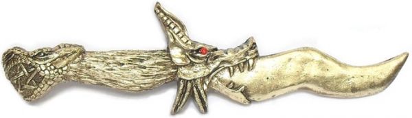 Athame Fire Dragão Ouro Velho.